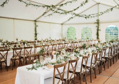 Salle de réception de mariage